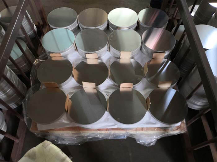 1050 1060 Lingkaran Aluminium Bulat