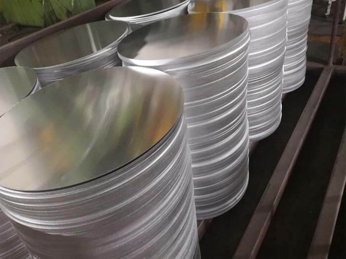 200mm Diamètre 1050 1060 Cercle rond en aluminium