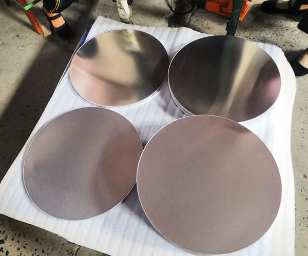 3003 Disque en aluminium laminé à chaud pour la filature