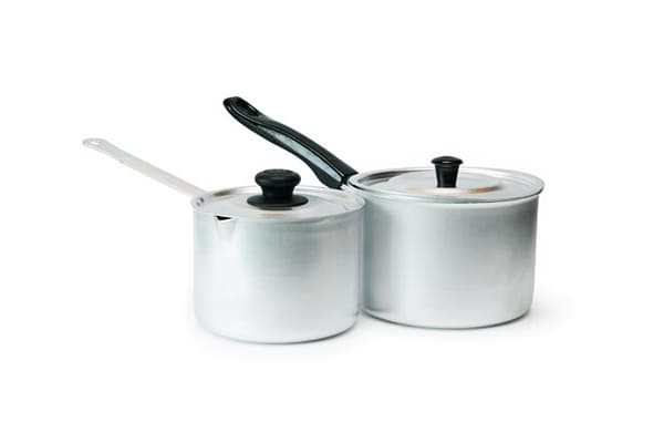 Aluminum Cooking Pot Display