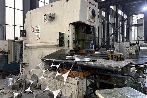Aluminum Disc Stamping Process